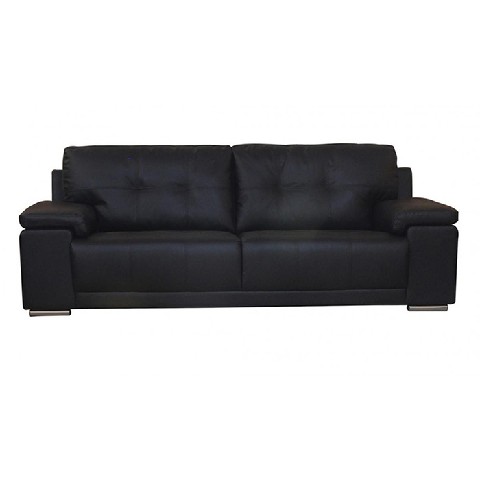 Ranee Bonded Leather & Pu Three Seater Sofa - Click Image to Close